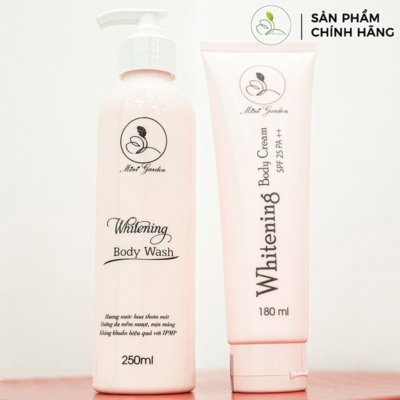 Kem dưỡng toàn thân MiniGarden Whitening Body Cream SPF 25 PA ++ dưỡng làn da sáng hồng PV1007