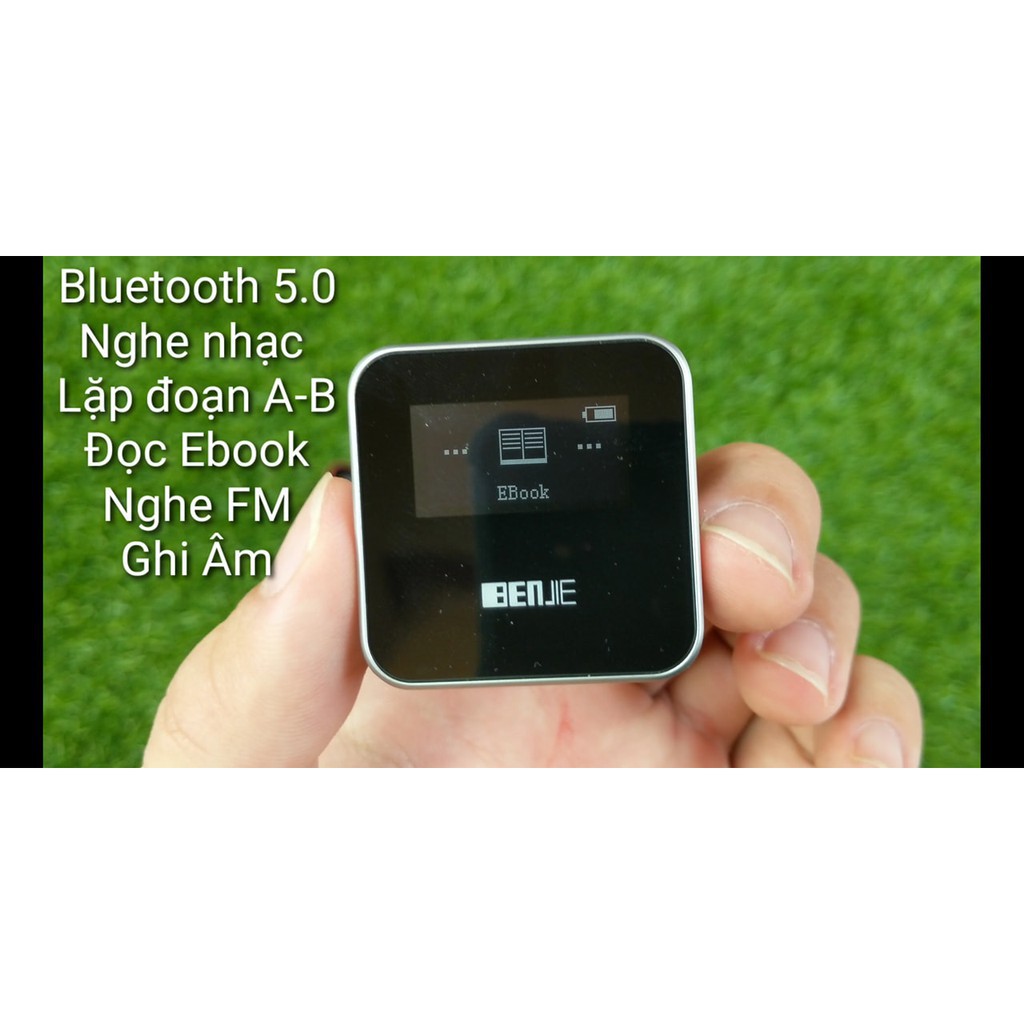 [Mã ELHACE giảm 4% đơn 300K] (CÓ SẴN) Máy nghe nhạc thể thao Benjie T1 bản 2020 Bluetooth 5.0 siêu nhỏ gọn