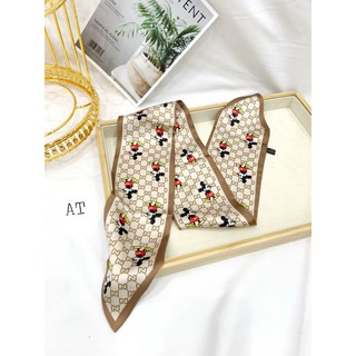 Khăn lụa thắt nơ cổ cao cấp [ XEM CLIP Ạ]