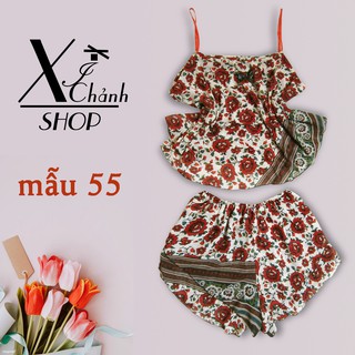 Đồ bộ voan  2 tầng hàng big size
