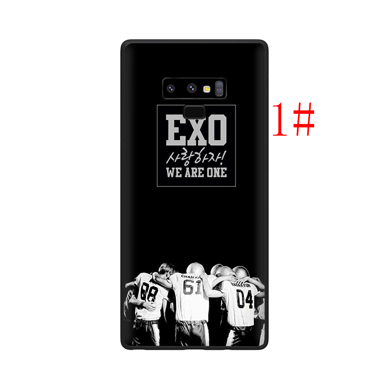 Ốp Lưng Bảo Vệ In Hình Nhóm Nhạc Exo Cho Điện Thoại Samsung S7 Edge S8 S9 S10 Lite Plus S10E