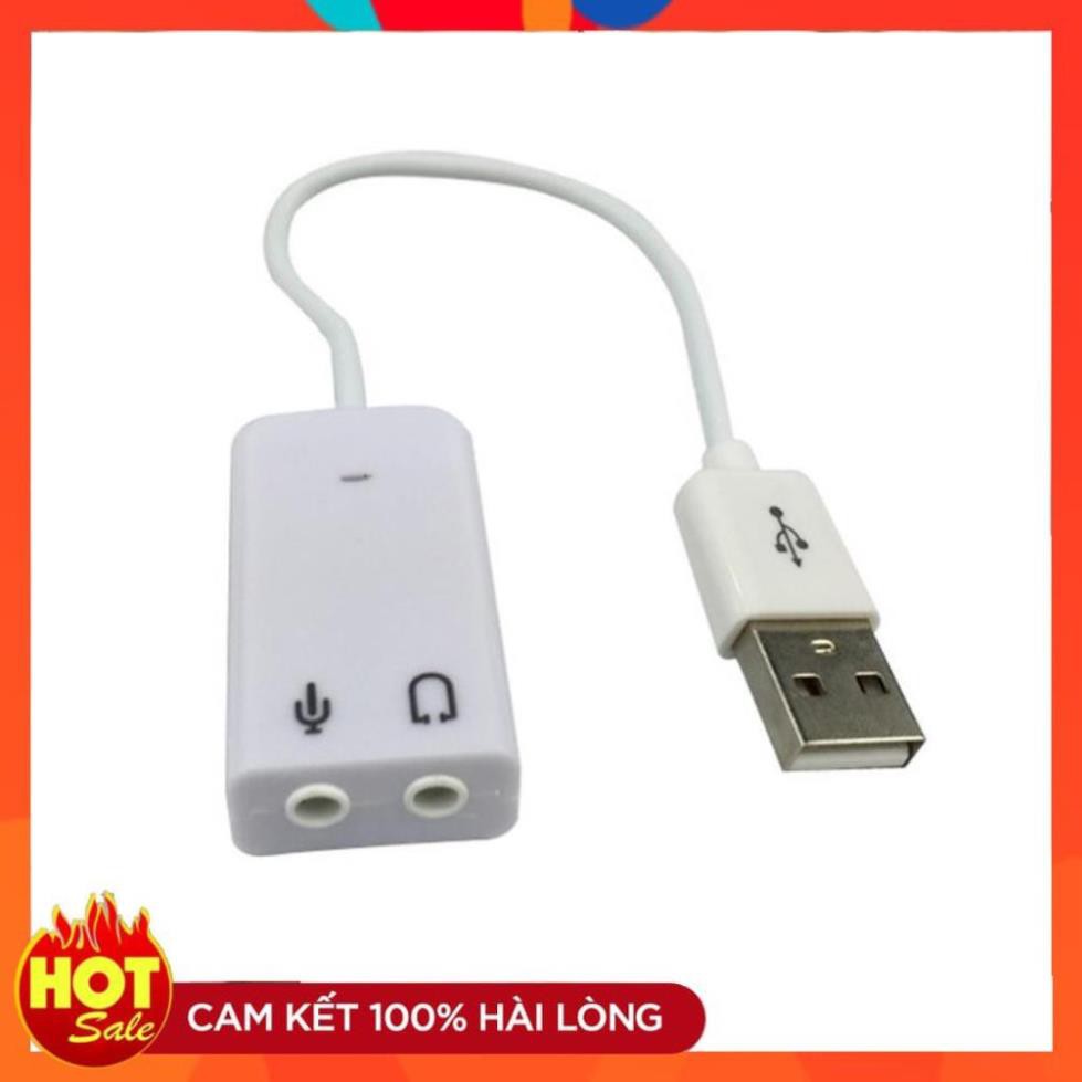 [Chính Hãng] Cáp chuyển đổi Usb ra âm thanh cổng 3.5