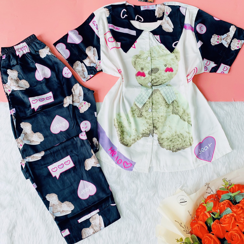 [ HÀNG CAO CẤP ] Bộ Dài Tểu Thư In 3D Họa Tiết Trẻ Đẹp, Giá Cực Rẻ | BigBuy360 - bigbuy360.vn