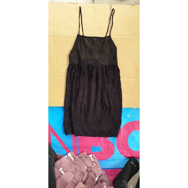 Đầm mặc ngoài đồ bơi hai dây xuất khẩu - Cover up Dress