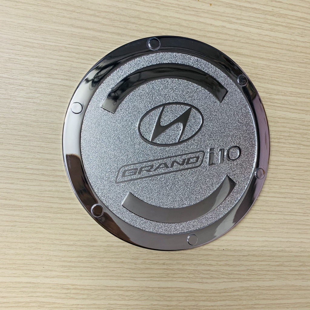 Ốp Nắp Bình Xăng Hyundai Grand I10 2014-2018, Nắp Xăng Grand i10 Hatchback