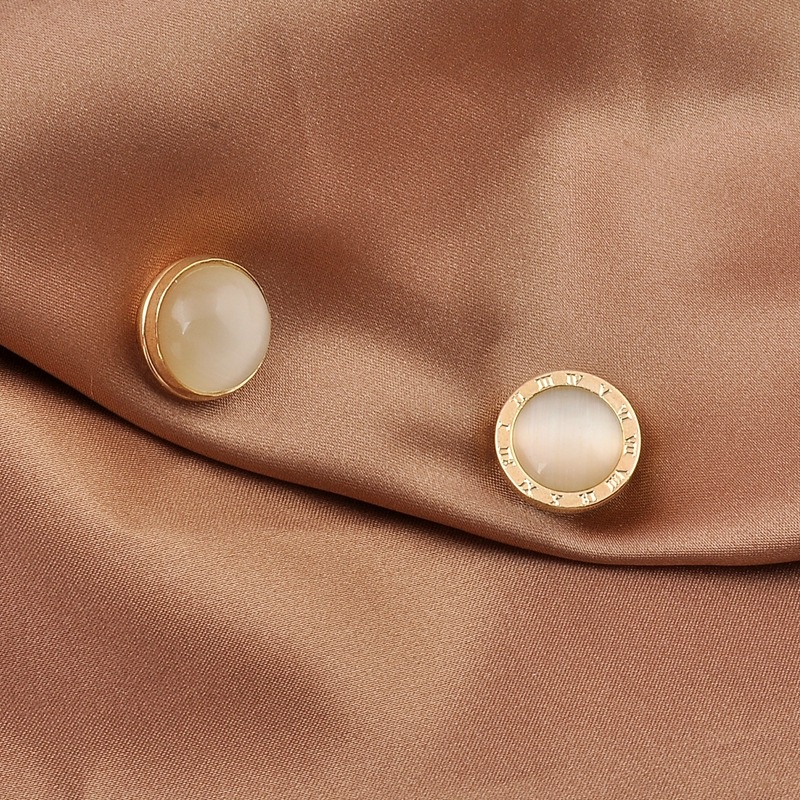 Khóa nam châm hai mặt QIHE JEWELRY dùng trang trí quần áo/ khăn choàng