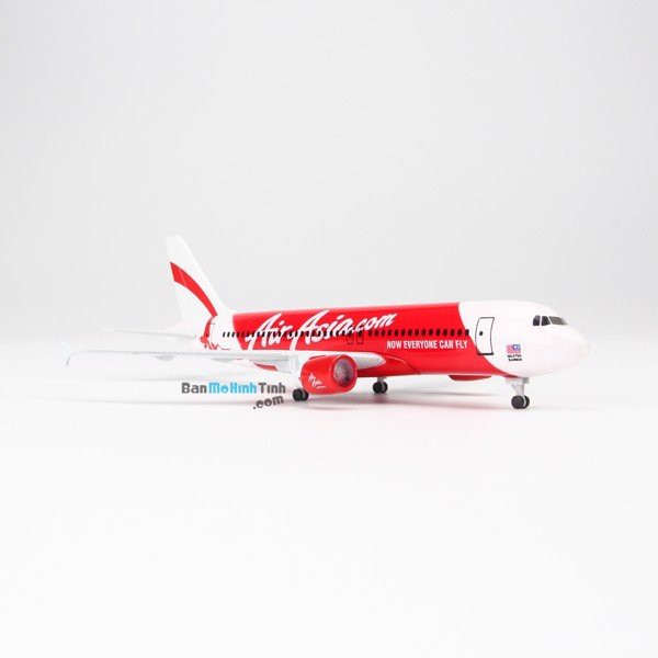 Mô hình máy bay Air Asia Airbus A320 20cm Everfly