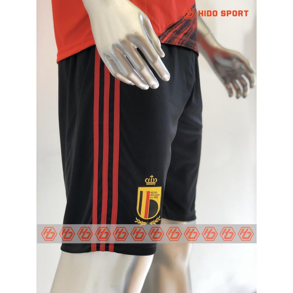 Quần áo bóng đá Đội tuyển Bỉ tổng hợp thun mềm mịn co dãn tốt  ཾ