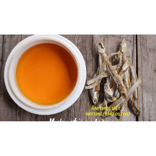 1 lít nước mắm nhĩ, cốt cá cơm muối từ biển quỳnh lưu- nghệ an