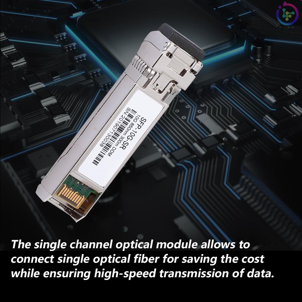 SFP-10G-SR 10Gb/s 850nm 300m DDM 10 Gigabit Single-mode Fiber Transceiver Optical Module