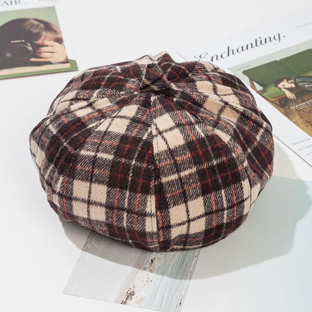 TWINKLE Mũ Beret Phong Cách Anh Quốc Cổ Điển Thanh Lịch Dành Cho Nữ