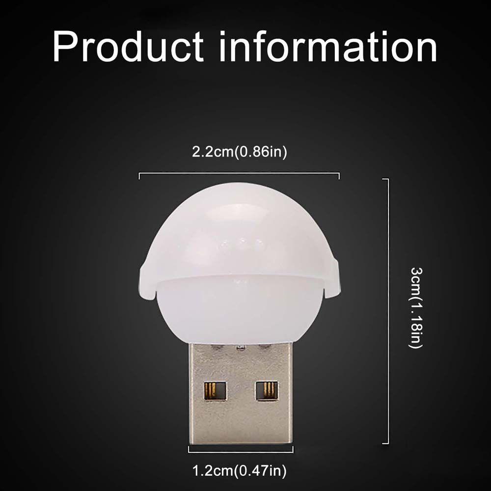 Đèn LED DJ Mini USB Nhiều Màu Sắc Di Động