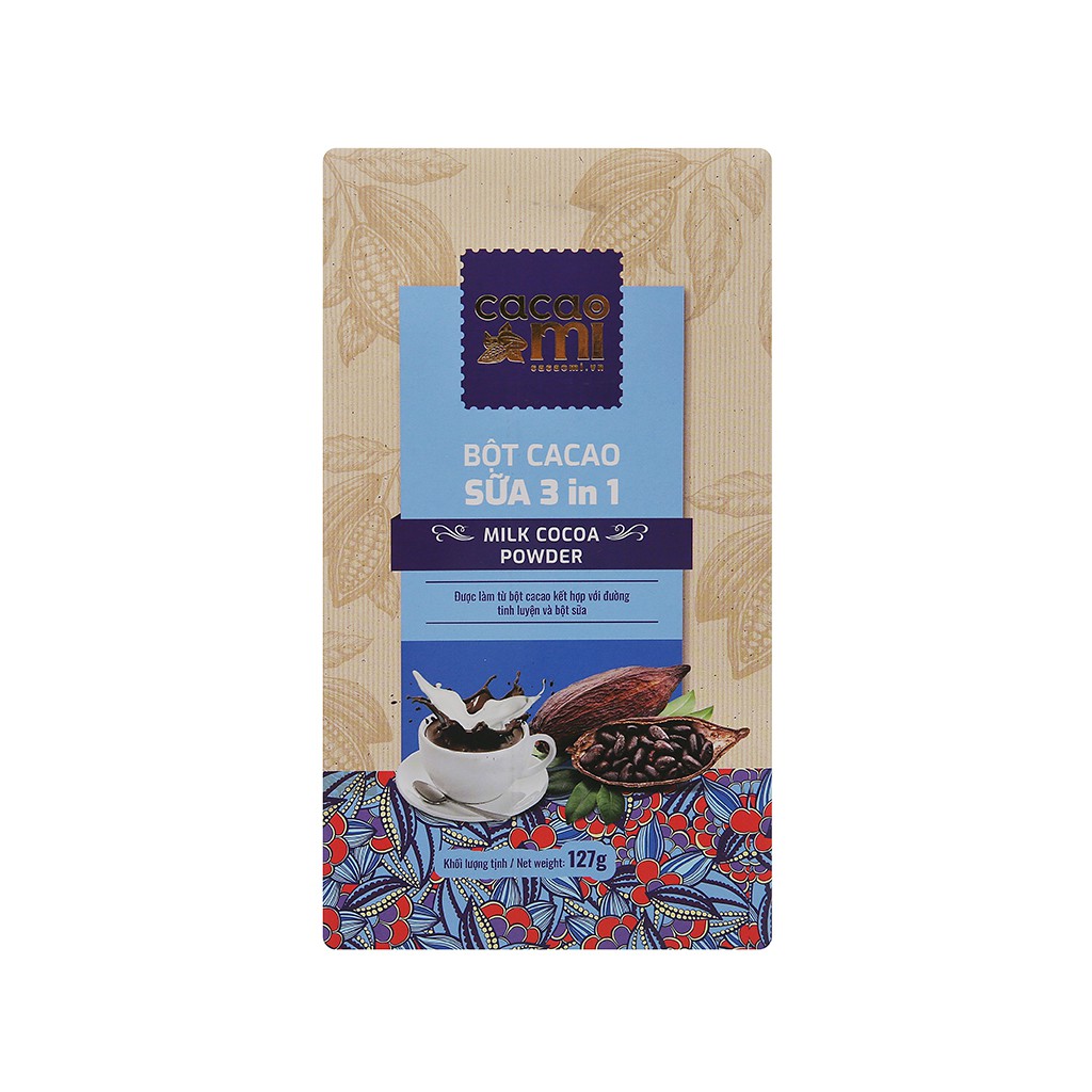 Bột sữa cacao 3in1 CacaoMi hộp 127g
