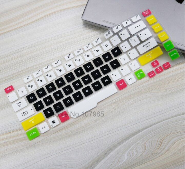 Miếng Dán Bảo Vệ Bàn Phím laptop Bằng Silicon Cho Asus ROG Strix G g531 15 g531g g531gu g531gd g531gt g531gw 15.6 inch