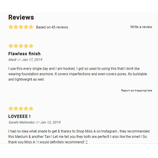 Kem nền AOA Perfect BB Cream