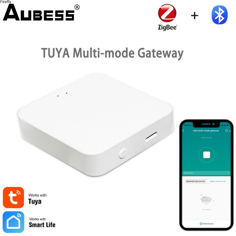 Aubess tuya Thiết Bị Phát WiFi Không Dây Nhiều Chế Độ Điều Khiển Từ Xa Qua Bluetooth + Zigbee Zigbee