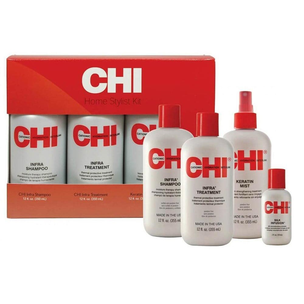 Xịt dưỡng tóc CHI Keratin Mist Leave in Strengthening Treatment 355ml