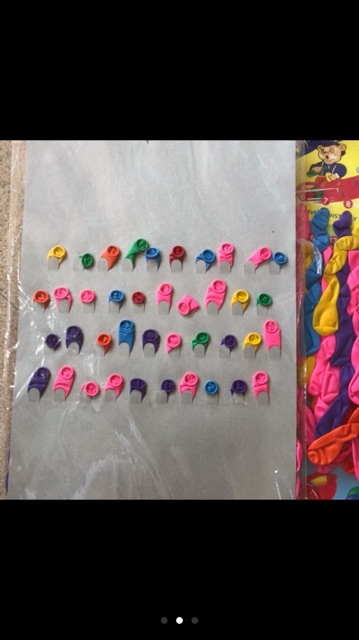 Bóng xoắn vỉ 40 quả 1 vỉ