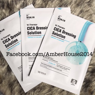 Mặt nạ phục hồi da hư tổn Wonjin Cica Dressing Solution