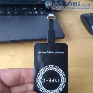 Miếng dán sạc không dây Type-C