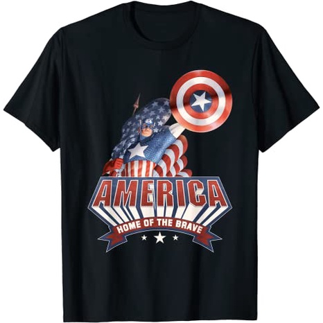 Áo Thun In Hình Captain America Marvel Cho Bé 1 2 3 4 5 6 7 8 9 10 11 13 14 Tuổi