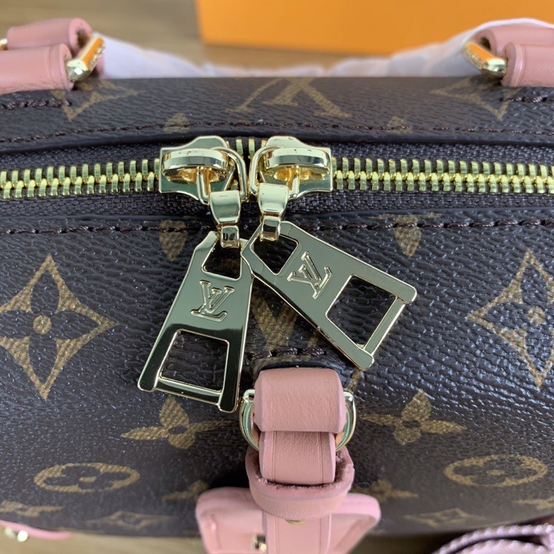 Túi xách LV Louis Vuitton Petite malle màu hồng size 20cm