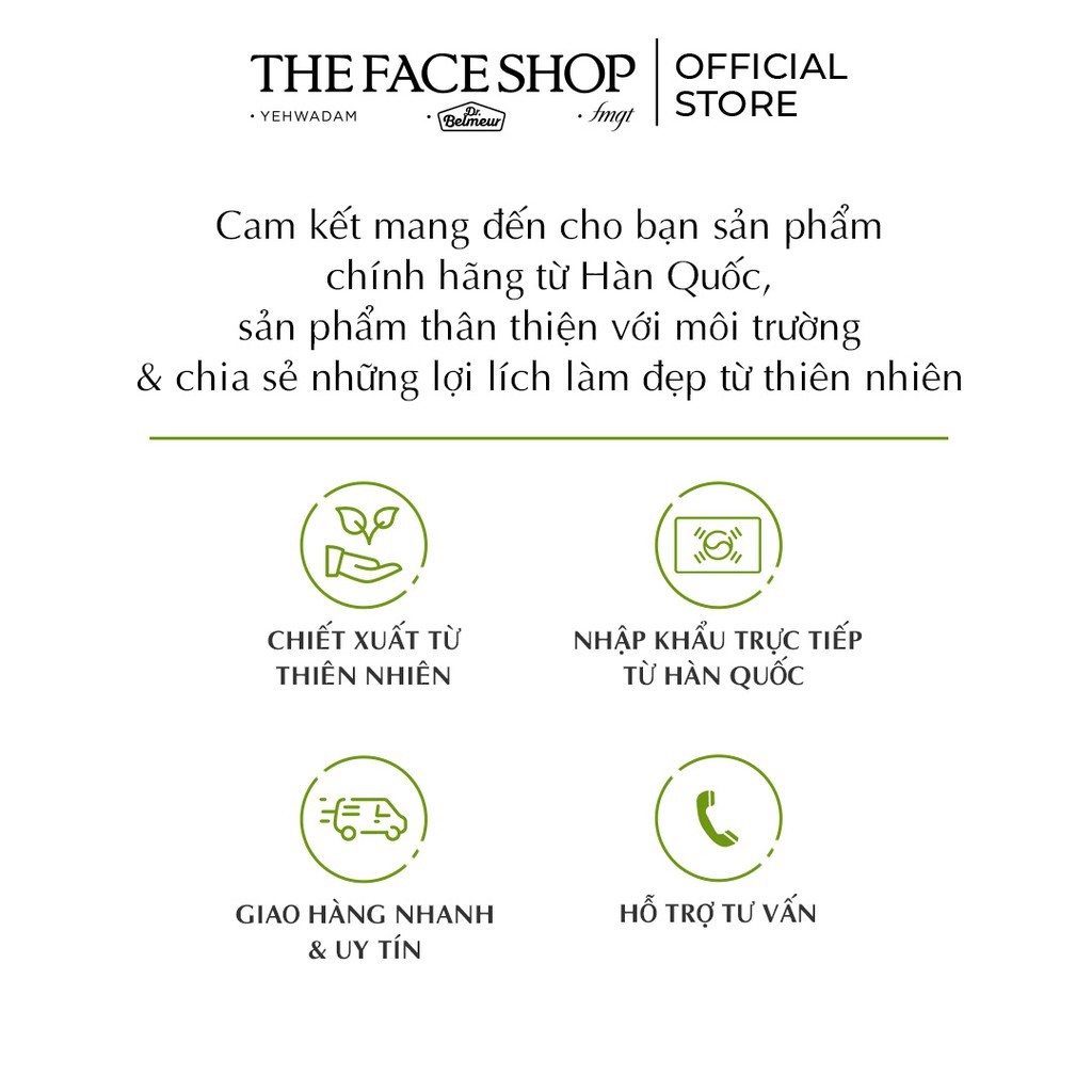 [VOUCHER 10% ĐH 150K] Combo Sữa Rửa Mặt Làm Sáng Da THE FACE SHOP 100ml+3 Mặt Nạ Giấy Phục Hồi Ẩm Avocado Face Mask 20G