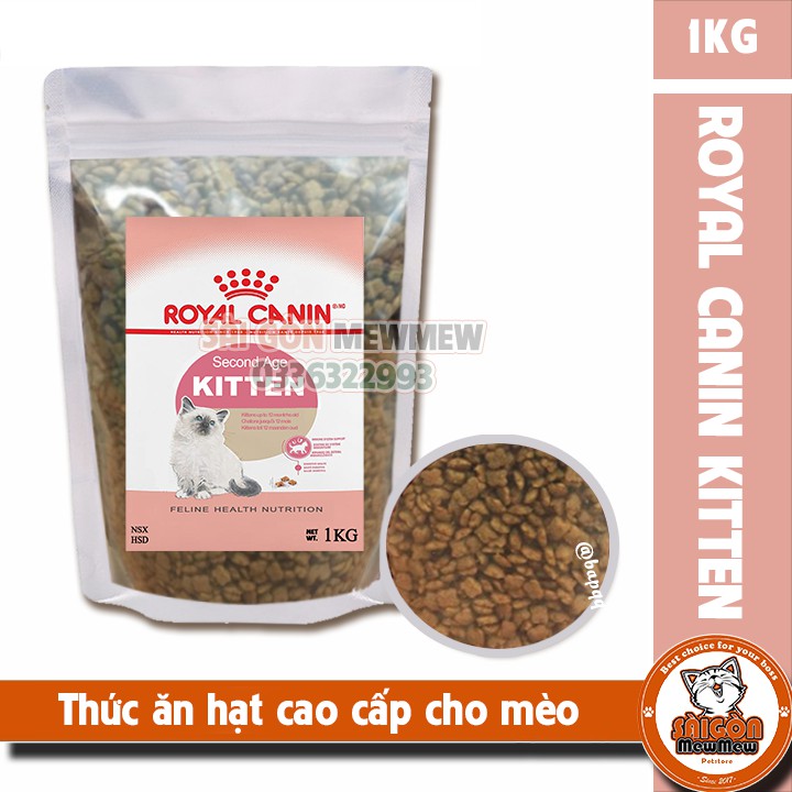 THỨC ĂN HẠT KHÔ CHO MÈO ROYAL CANIN KITTEN CHO MÈO CON