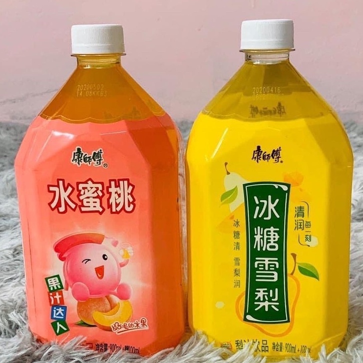 CHAI Nước ÉP Lê , Đào .... Nước SƯA CHUA Hoa Quả