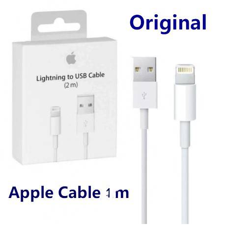 Dây cáp Apple USB chính hãng 1M/2M cho iphone 5 6 7 8 Plus iPhone X XR XS MAX 11 pro max 12 mini 12pro max