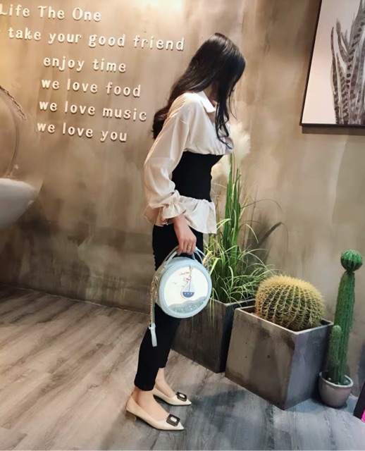 [Mã FAMALLT5 giảm 15% đơn 150k] Túi xách nữ Just Star đại dương xanh - MG09 | BigBuy360 - bigbuy360.vn