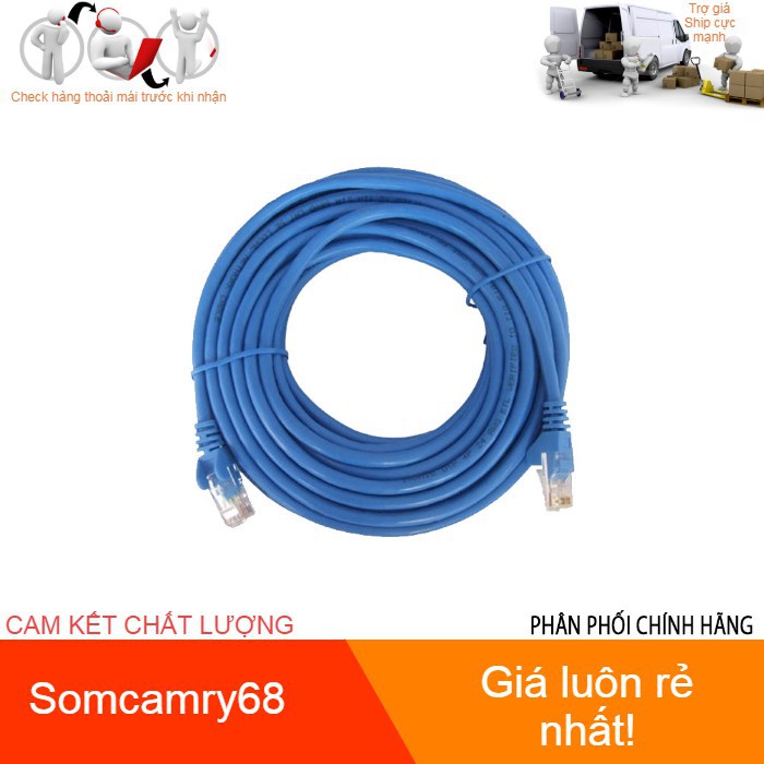 Cable mạng Lan UTP Cat 5E - 10m