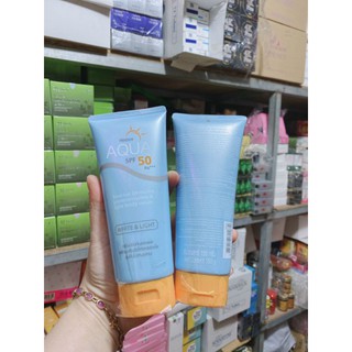 Kem chống nắng mistine aqua spf 50 pa+++