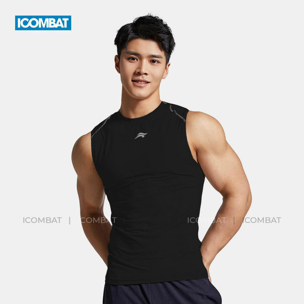 Áo tank top BODY thể thao nam iCombat form ôm áo sát nách co giãn 4 chiều
