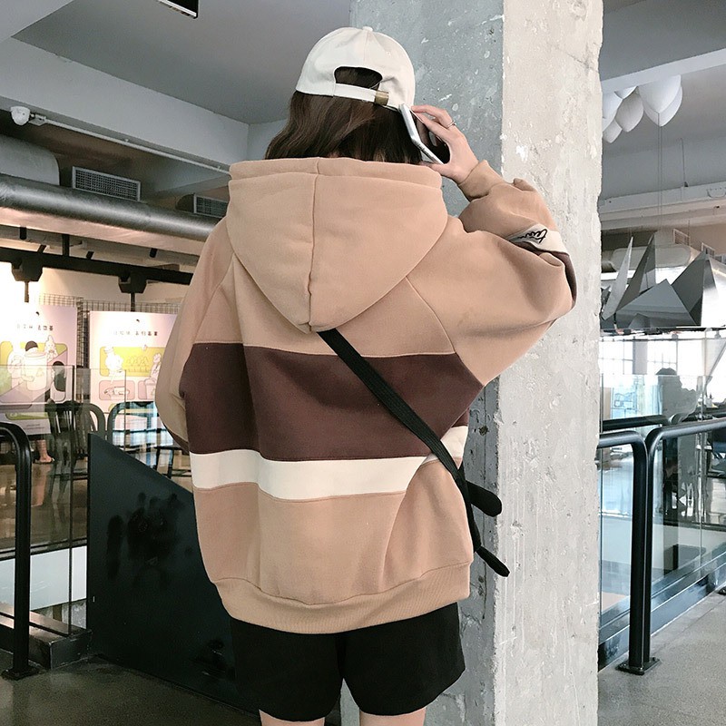 Áo hoodie unisex thời trang nam nữ ulzzang form rộng phong cách Hàn Quốc