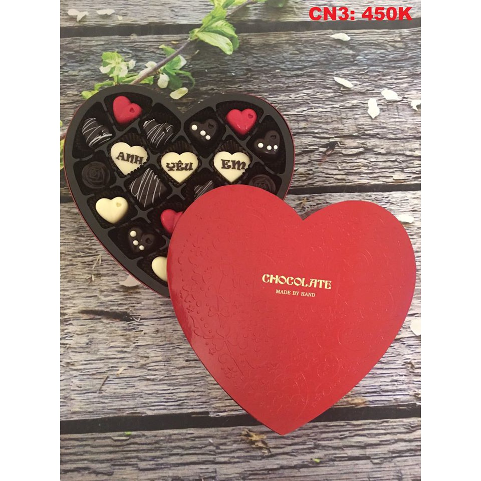 Socola Valentine Handmade (Viết chữ theo yêu cầu)