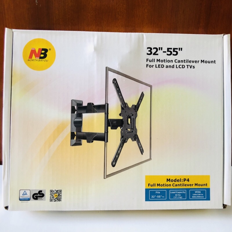 Giá Treo Tivi NB - P4 32&quot; - 55&quot; Xoay Đa Năng [ HÀNG CHÍNH HÃNG ]
