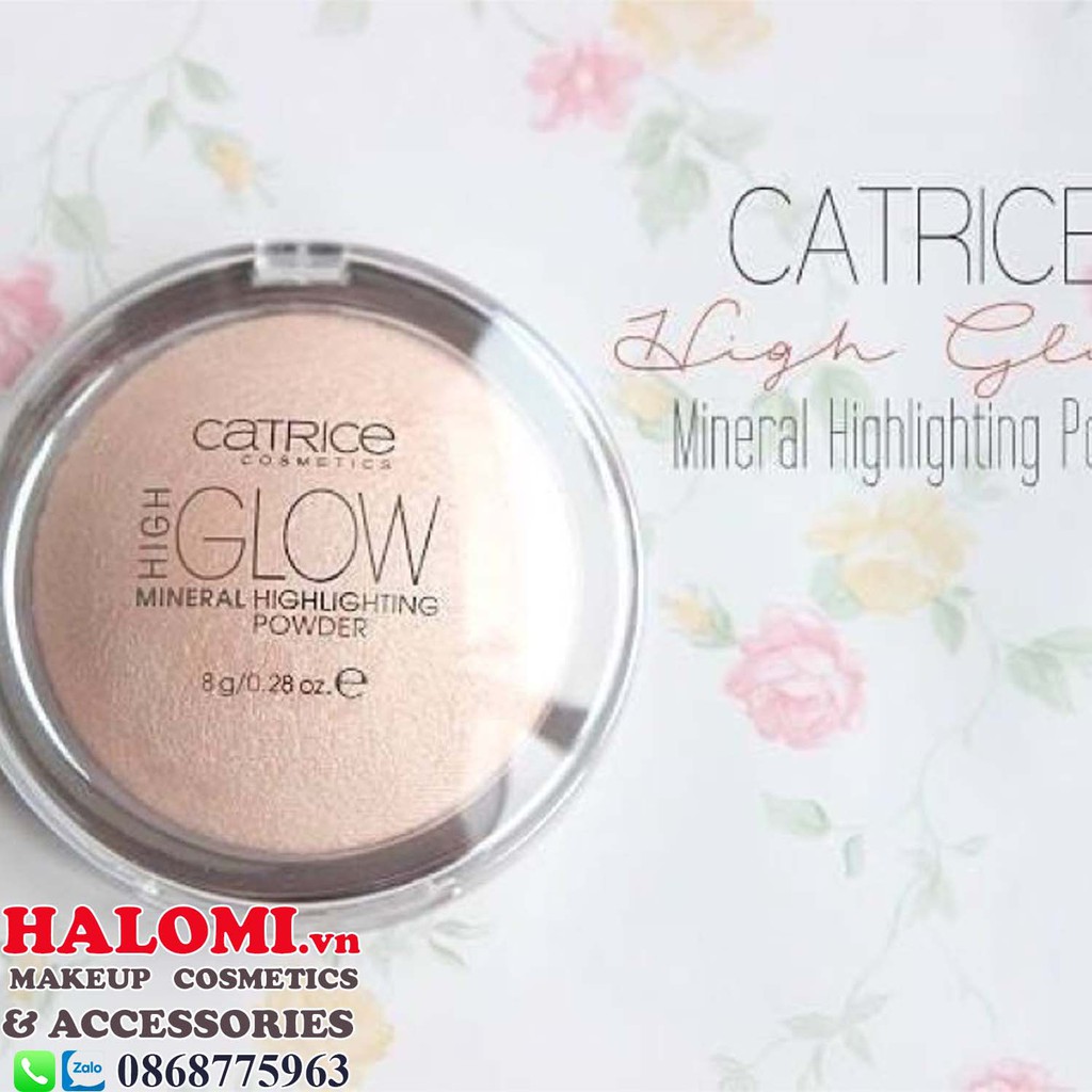 Phấn Bắt Sáng Catrice High Glow Mineral Highlighting Powder Chính Hãng HALOMI