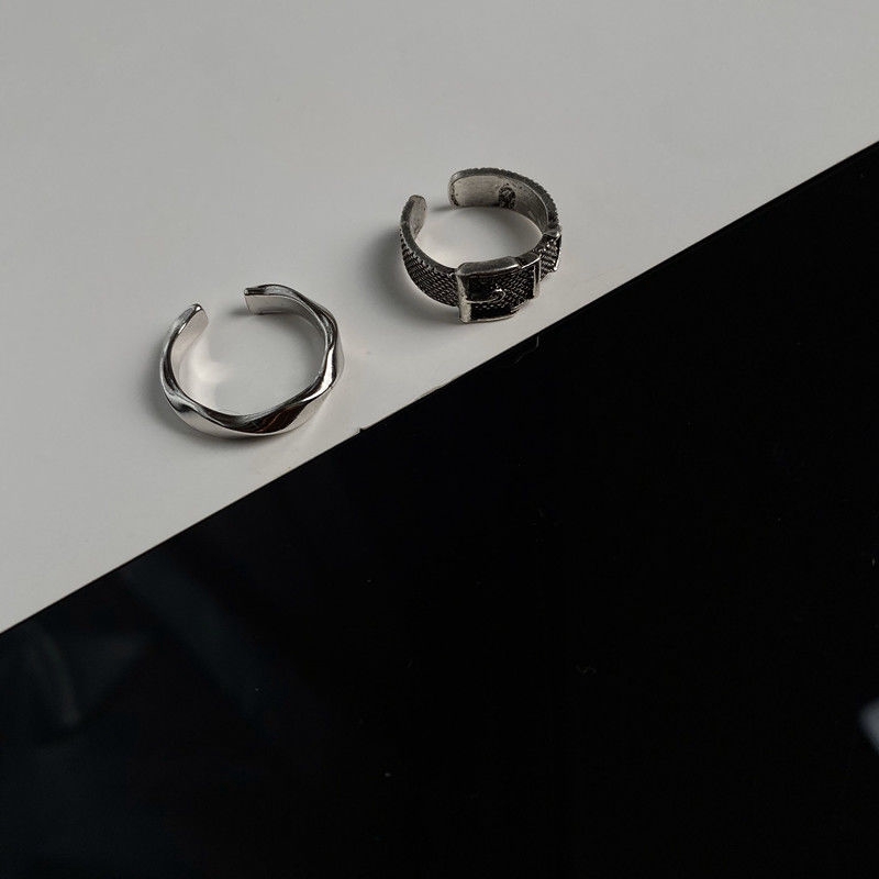 Nhẫn hở phong cách Retro cá tính thời trang