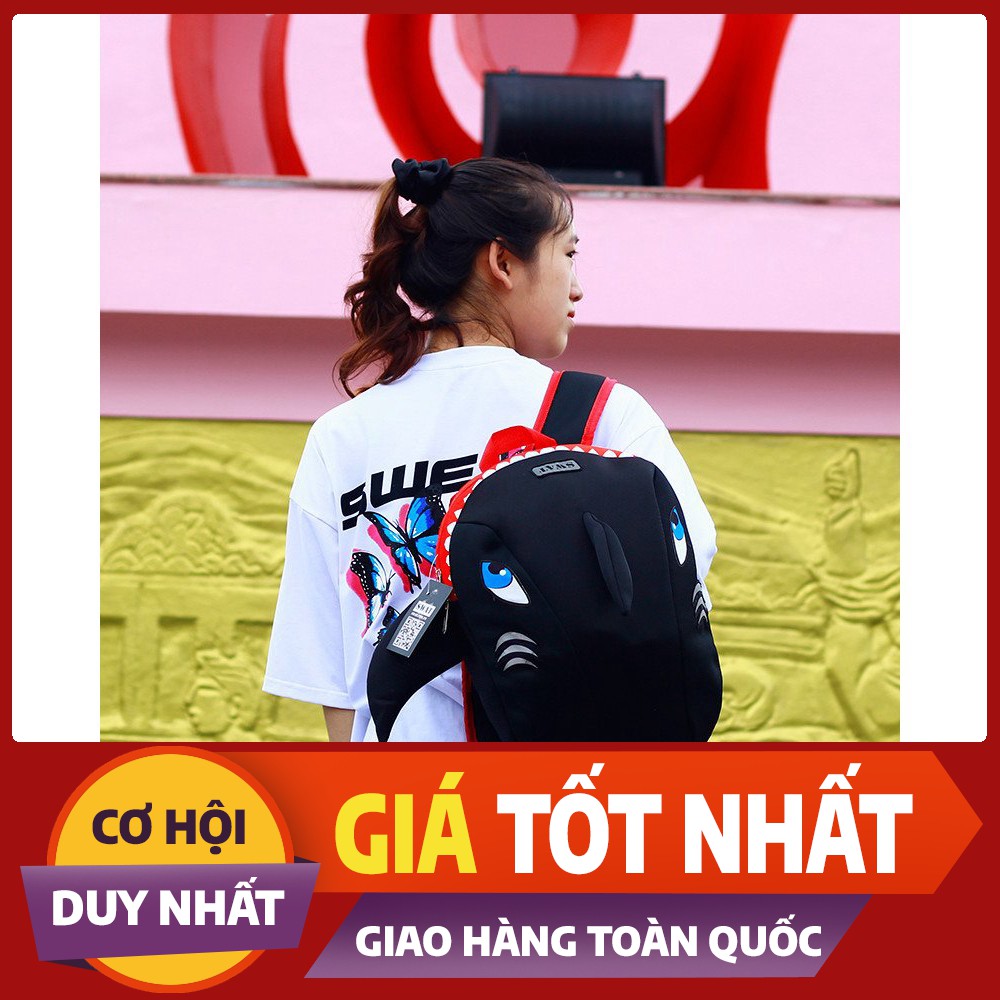 [HOT] Balo Phiên Bản SWAT Cá Mập ⚡ FREESHIP ⚡ Siêu Cute [ẢNH THẬT]