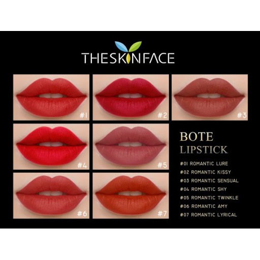 Son lì The Skin Face Luxury Bote Lipstick