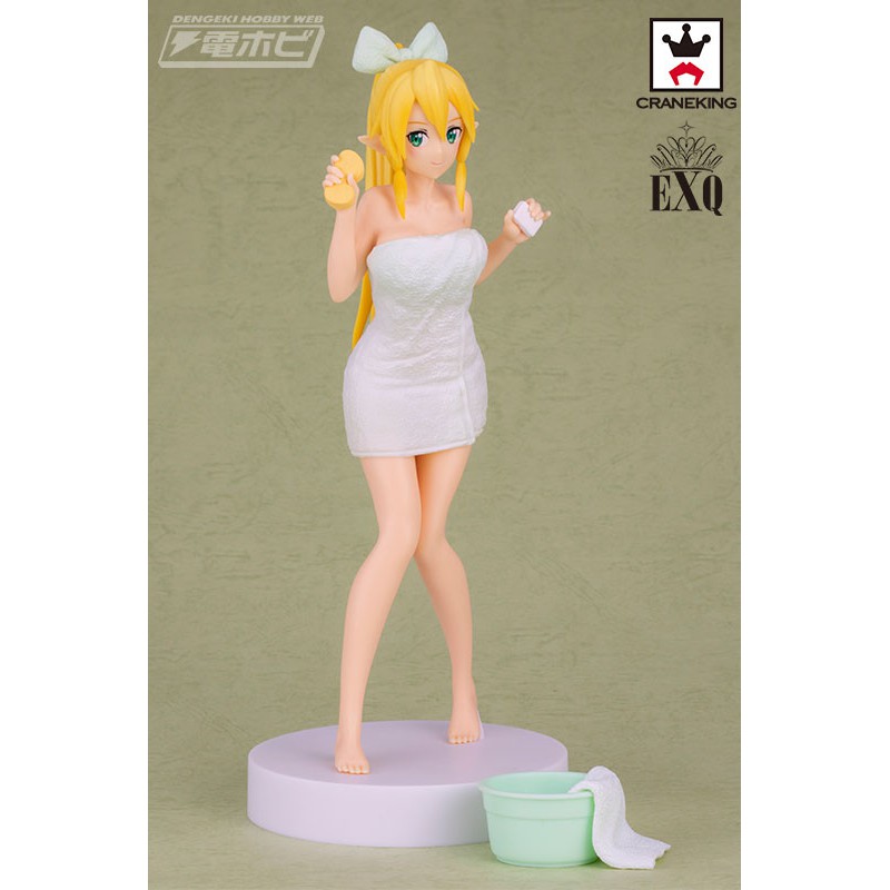 Mô Hình Chính Hãng Anime Sword Art Online Code Register, Leafa, EXQ Figure, Yukemuri, Banpresto, Nhật Bản