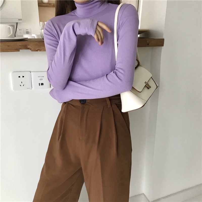 Túi IELGY đeo vai da nhân tạo màu trơn phong cách Hàn Nhật thời trang cho nữ