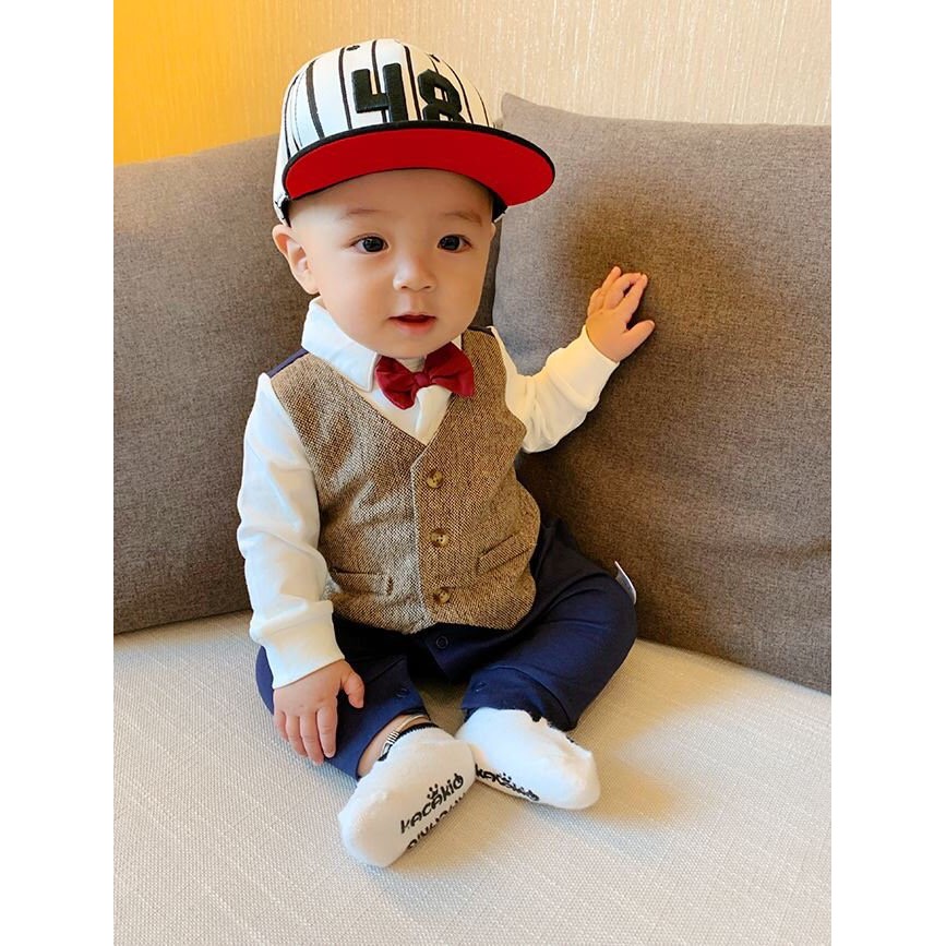 BODY VEST NƠ ĐỎ