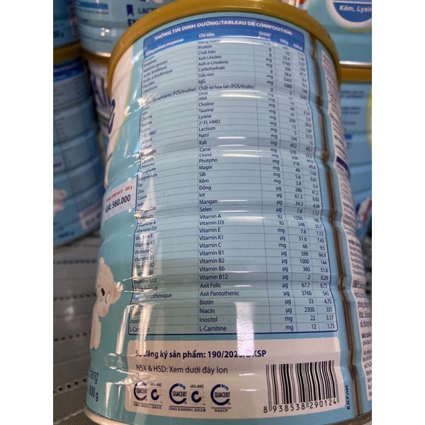 Sữa bột Alponte Colostrum 0+ 800g