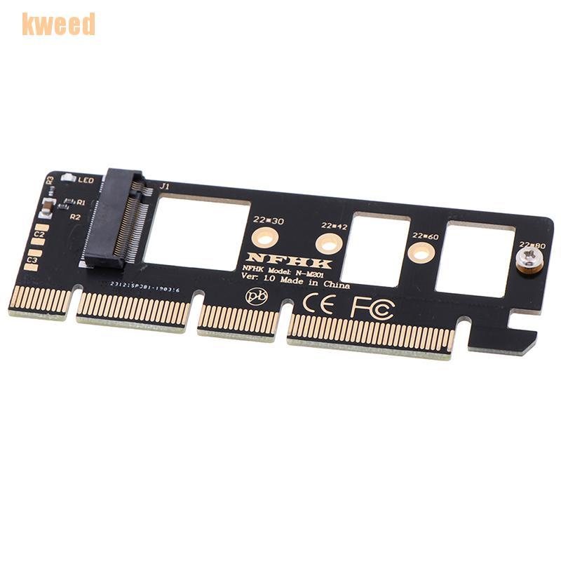 Bộ Chuyển Đổi Thẻ 1xnvme M.2 Ngff Ssd Sang Pci-e Pci Express 3.0 16x X4