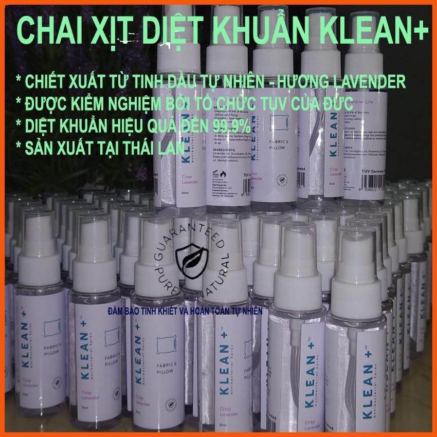 Chai xịt diệt khuẩn, làm sạch- Klean Antibacterial Spray chỉ cần xịt diệt 99,99% vi trùng, vi khuẩn và nấm