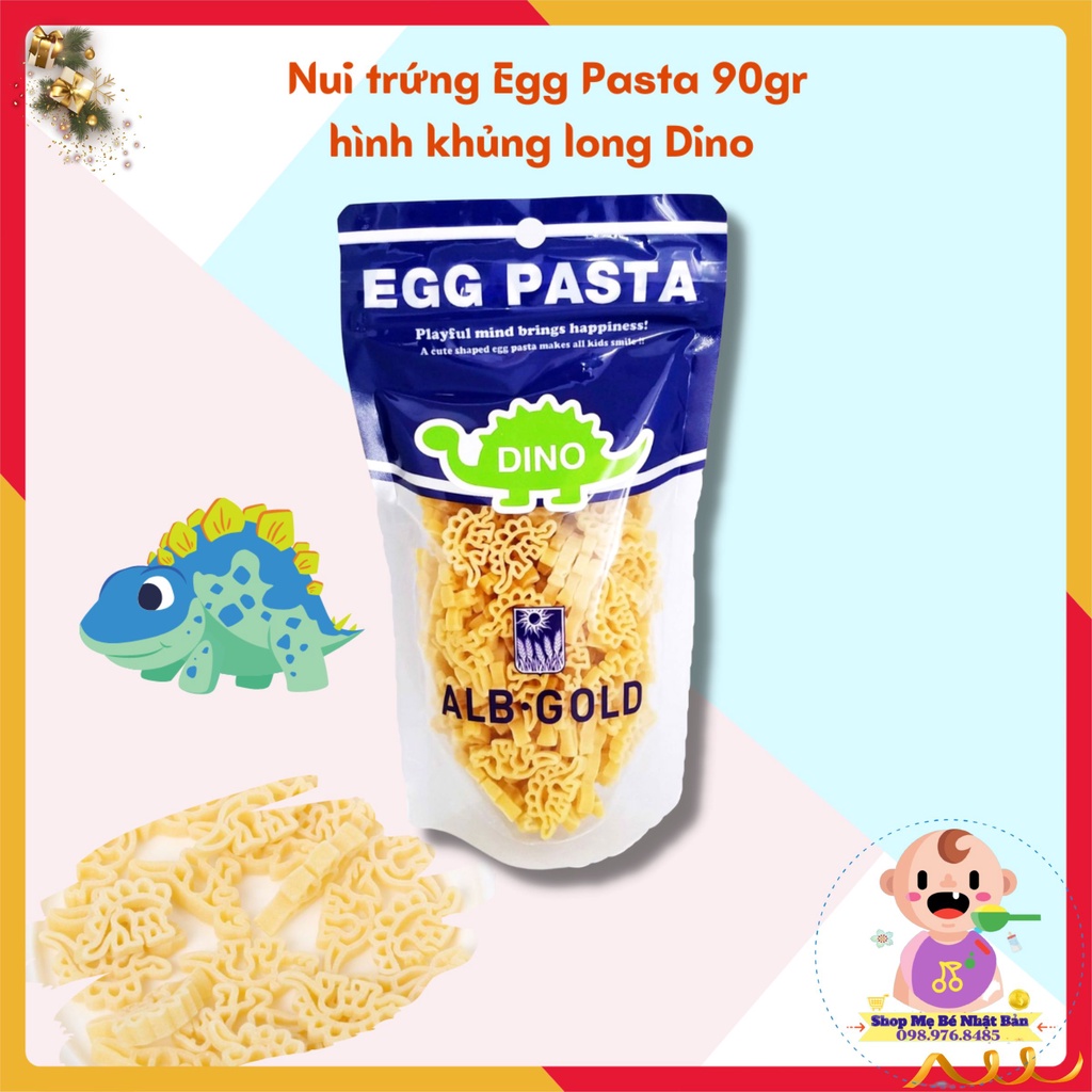 Nui Trứng Egg Pasta Nhật Cho Bé Từ 8m+