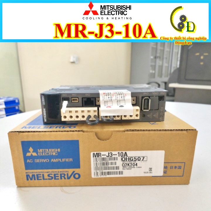 MR-J3-10A ✴️ bộ điều khiển động cơ bước melservo ac servo amplifier Mitsubishi nhập khẩu chính hãng