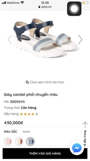 Giày sandal Juno